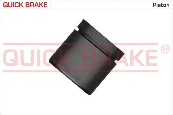 Piston, brake caliper